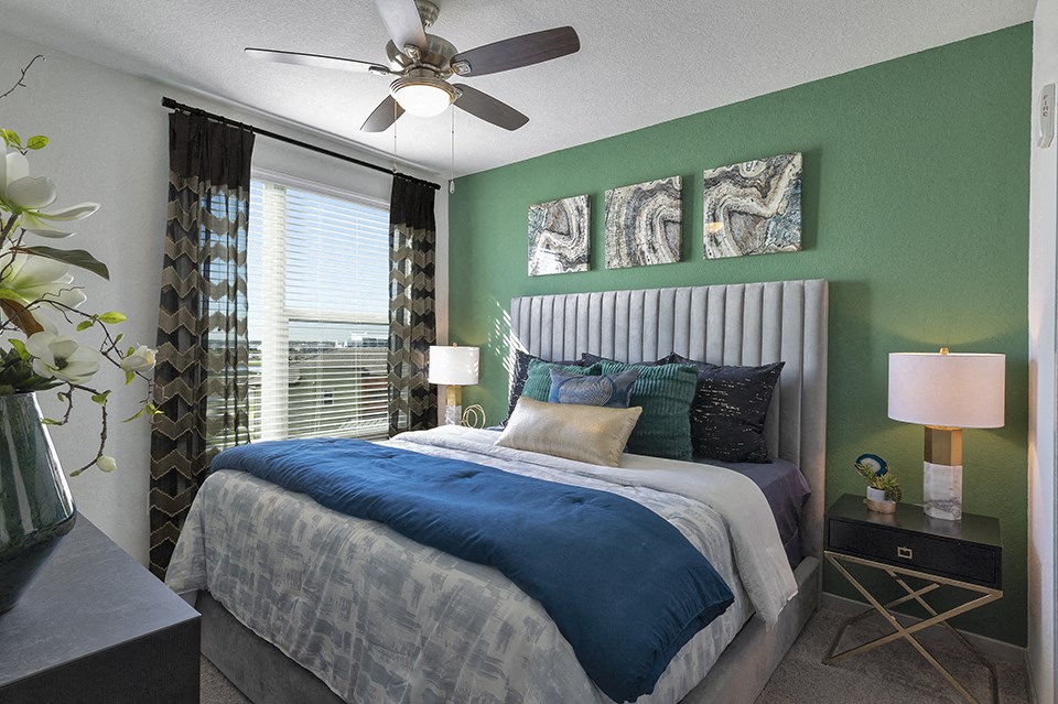 Comfortable Bedroom at Integra Sunrise Parc, Kissimmee