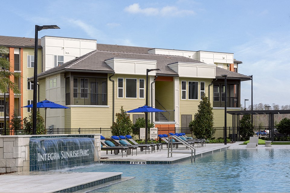 Sparkling Swimming Pool at Integra Sunrise Parc, Kissimmee, FL, 34746
