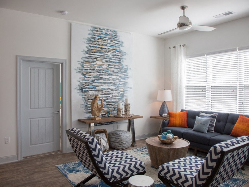 Extra Comfortable Sofa Chair at Mayfaire Flats, North Carolina