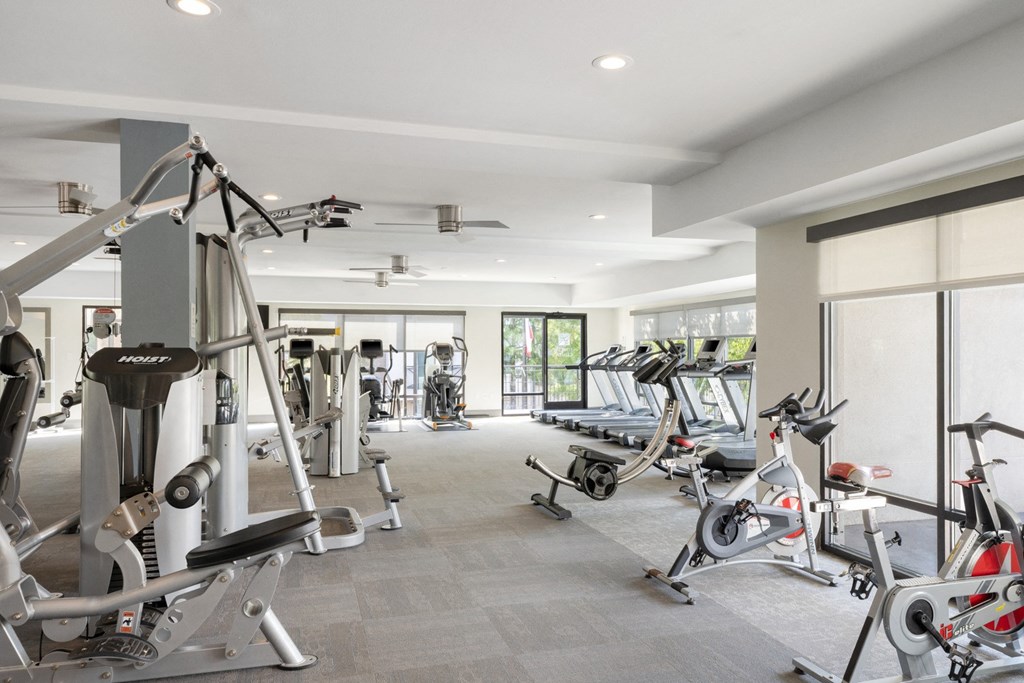 interior fitness center