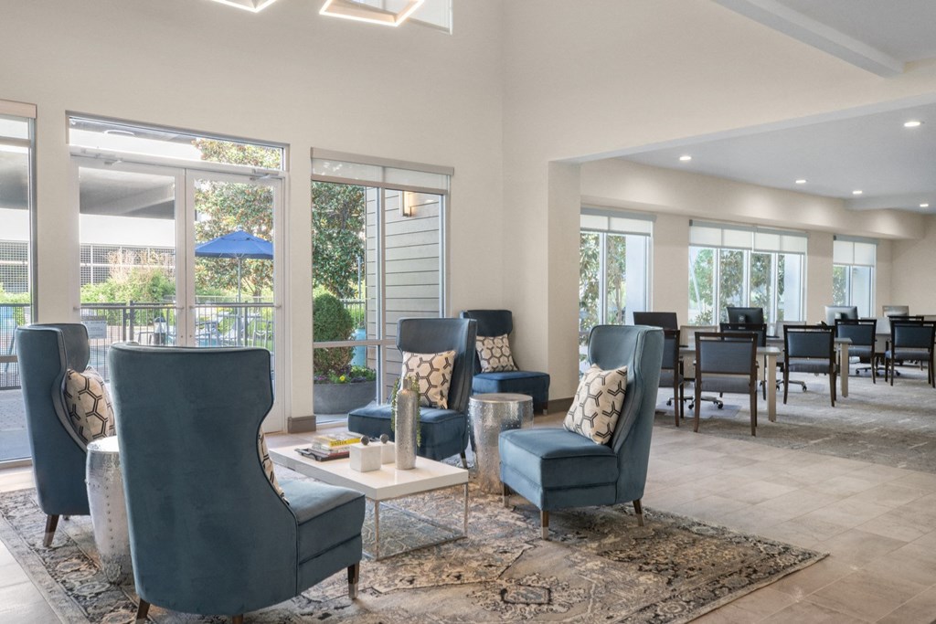 interior clubhouse lounge