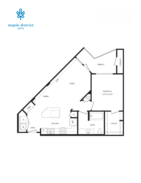 A black and white image of a house floor plan.