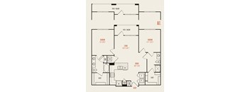 West Mockingbird B2A floor plan