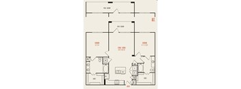 West Mockingbird B2C floor plan