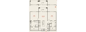 West Mockingbird B2E floor plan