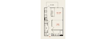 West Mockingbird S1A floor plan