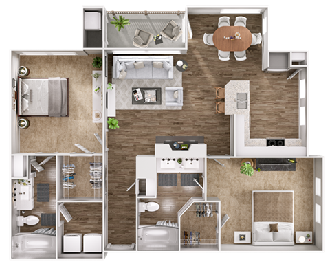 8701 Pinnacle Cross Drive 1-3 Beds Apartment for Rent - Photo Gallery 28