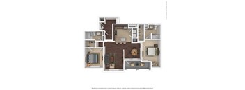 the bungalow floor plan with 1 bedroom and 1 bath