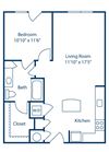 Park and Market A1A floor plan