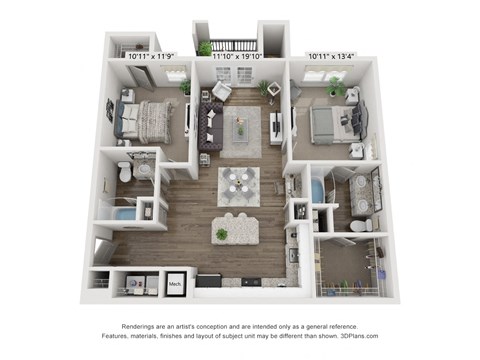 Parkstone at Indian Land B2B 2 Bedroom 2 Bathroom