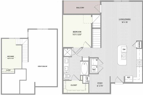 Promenade A13 floor plan