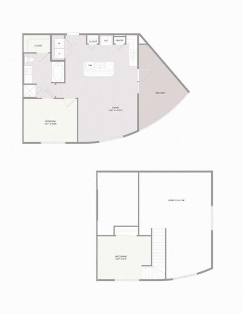 Promenade A1U floor plan
