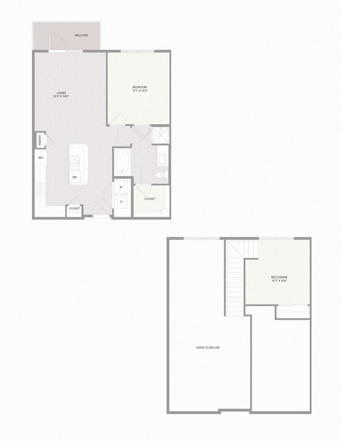 Promenade A1W floor plan