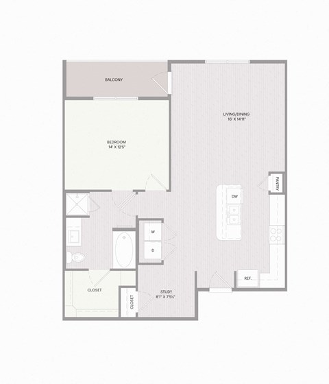 Promenade A1X floor plan