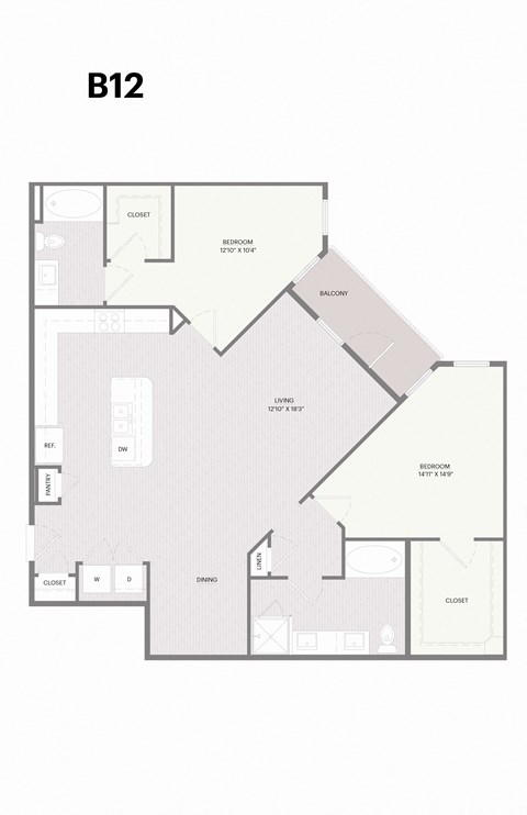 Promenade B2K floor plan