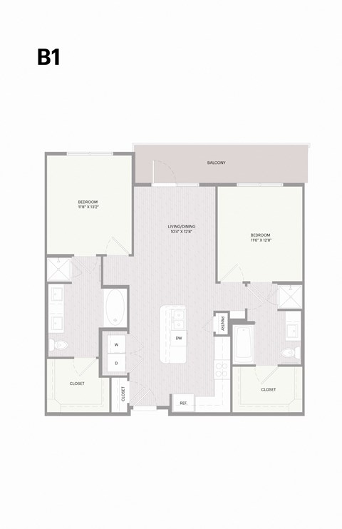 Promenade B2A floor plan