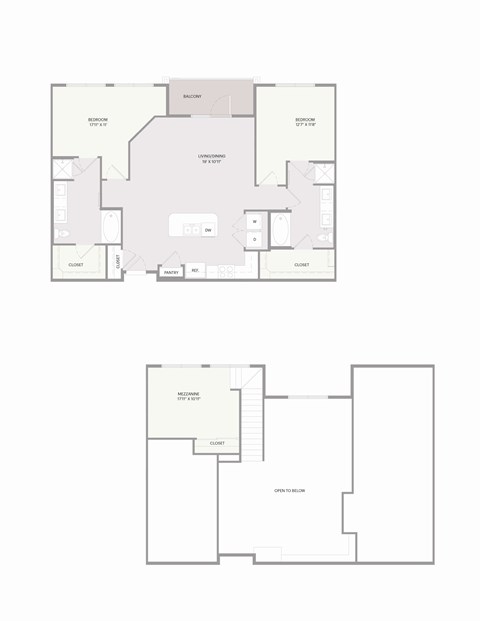 Promenade B2M floor plan