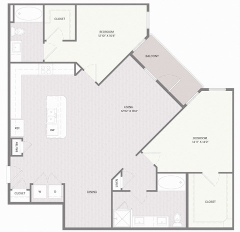 Promenade B2P floor plan