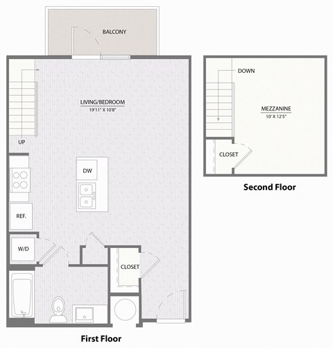Promenade Las Colinas S1B floor plan