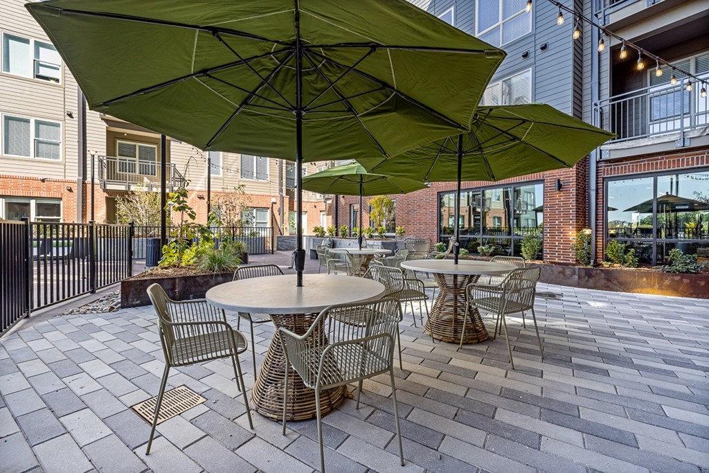 exterior pool courtyard