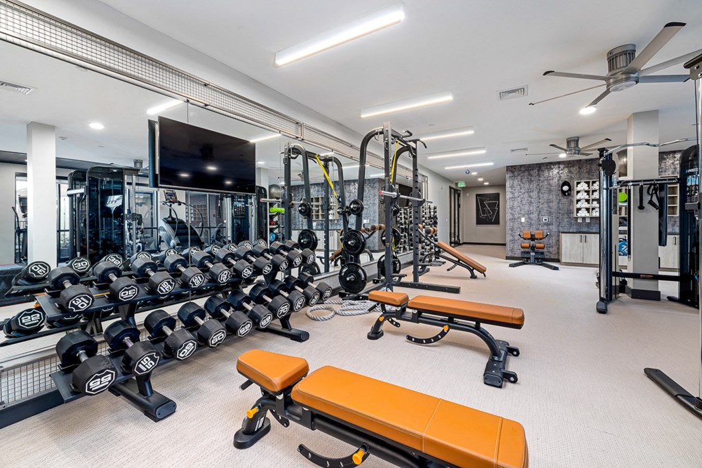 interior fitness center