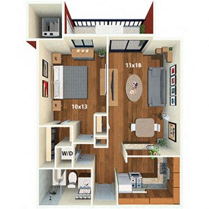 1 Bedroom Apartment in Annandale, VA