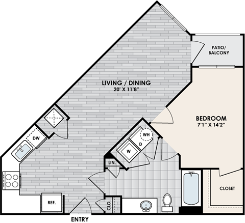 Reserve A1B floorplan