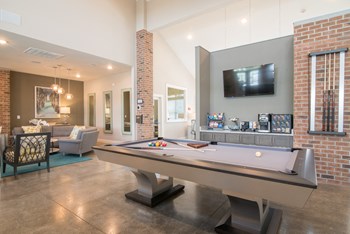 Clubhouse interior with pool table - Photo Gallery 27