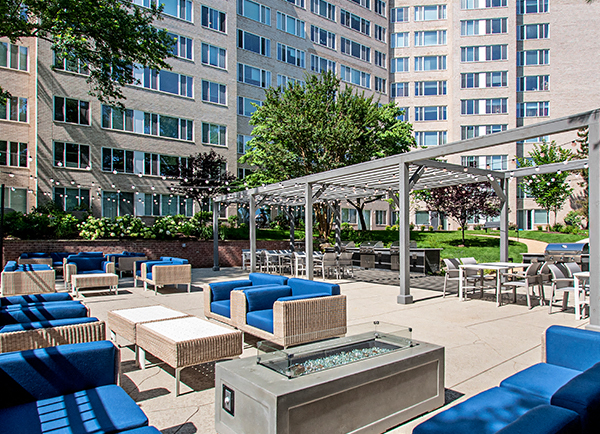 Shirlington House Barbeque Area