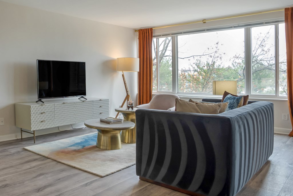 Shirlington House Model Living Room