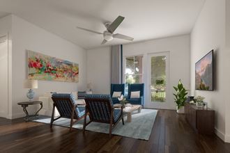 Solaire Apartment Living Room