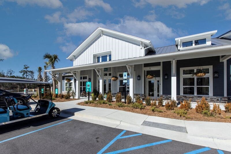 a building with a car parked in front of it