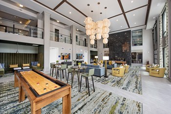 Clubroom with shuffleboard and seating - Photo Gallery 3