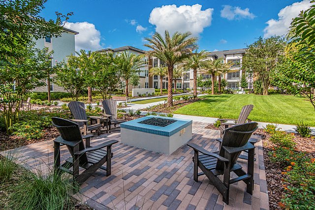 The Alexander at Sabal Point Fire Pit