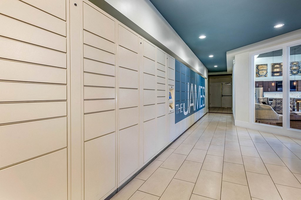 the lockers in the laundry room at the resort at longboat key club