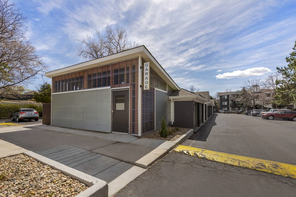 detached garages and bike shop repair space