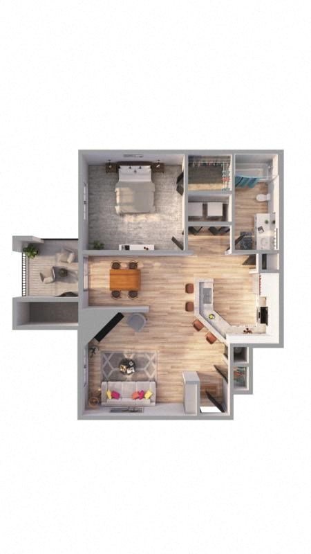 The Brodie A1B Floorplan