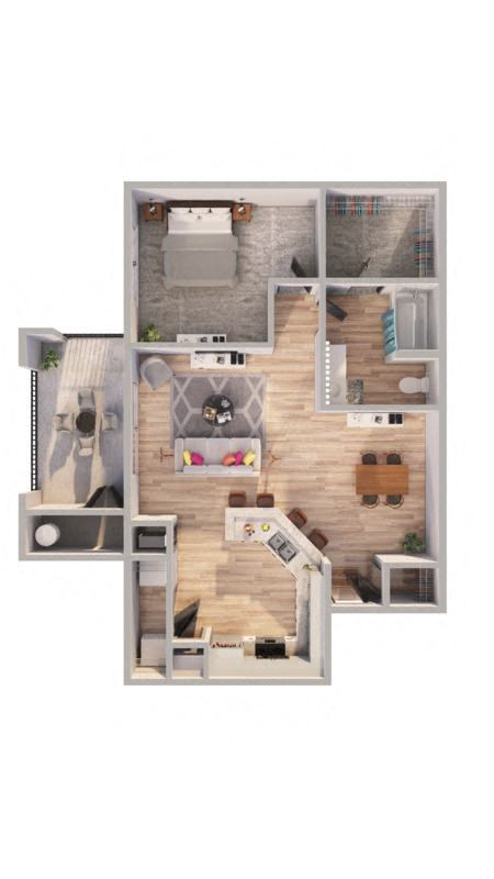 The Brodie A1C Floorplan