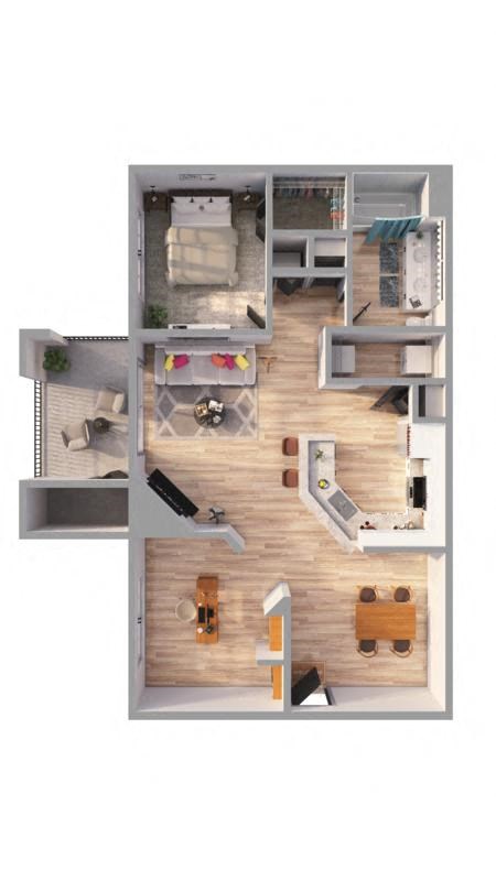 The Brodie A1D Floorplan