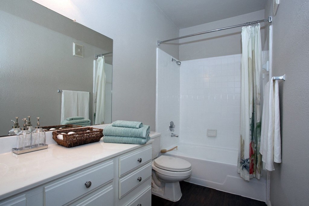 a white bathroom with a shower and a toilet and a sink