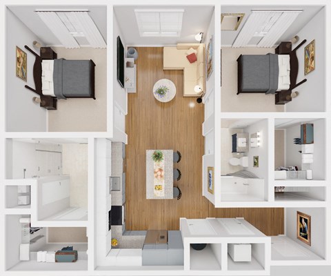 201 N Liberty Street Studio-3 Beds Apartment for Rent - Photo Gallery 46