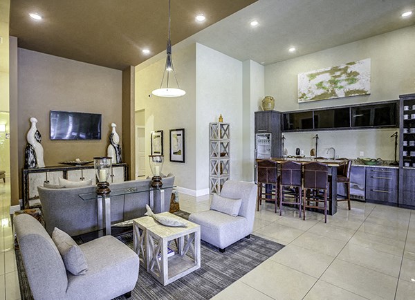 The Gate Apartments Clubhouse Sitting Area