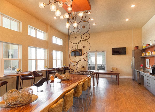 The Gate Apartments Clubhouse Sitting Area