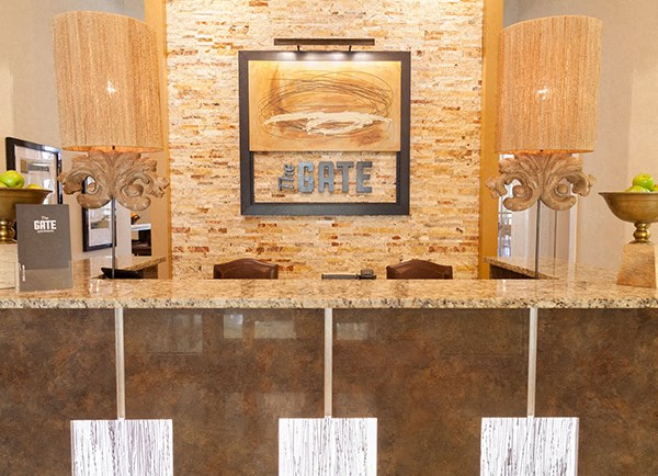 The Gate Apartments Clubhouse Kitchen