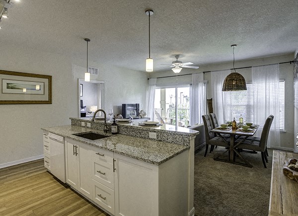 The Gate Apartments Model Unit Kitchen