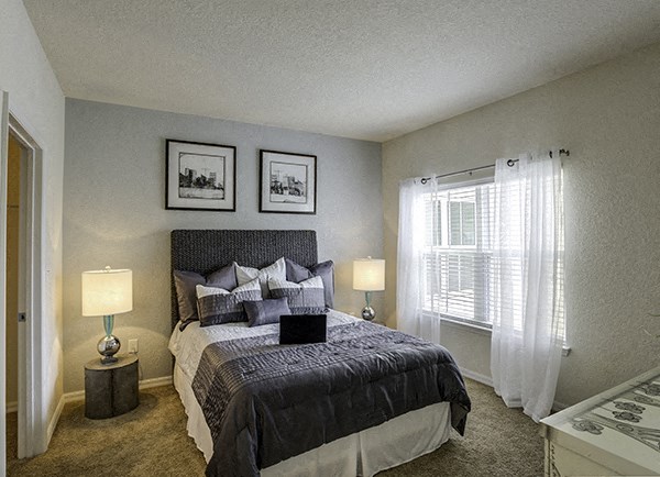 The Gate Apartments Model Unit Bedroom