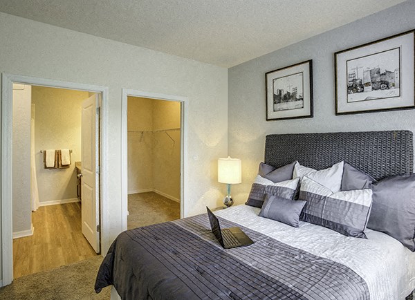 The Gate Apartments Model Unit Bedroom