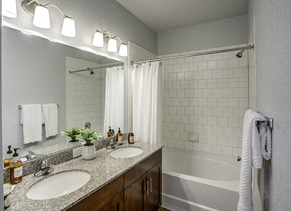 The Gate Apartments Model Unit Bathroom