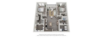 a floor plan of lodges at the avenues