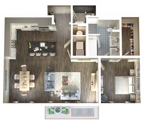 TheIrby_A2B_1b2b_1,096sqft_3D